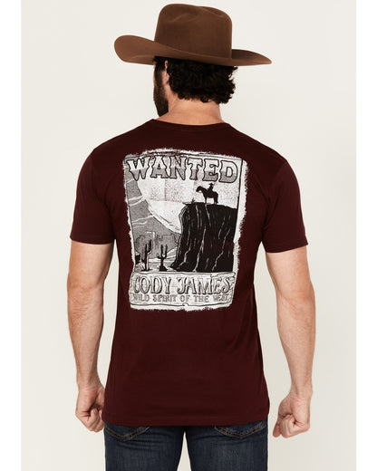Men's Wanted Paper Short Sleeve Graphic T-Shirt