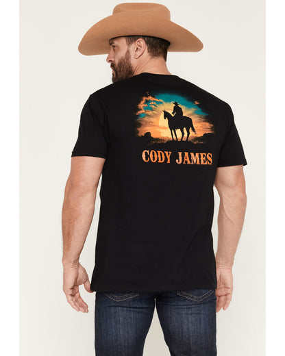 Men's Sunset Rider Short Sleeve Graphic T-Shirt