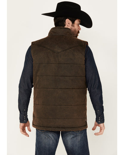 Men's Oil Slick Snap Vest - Big