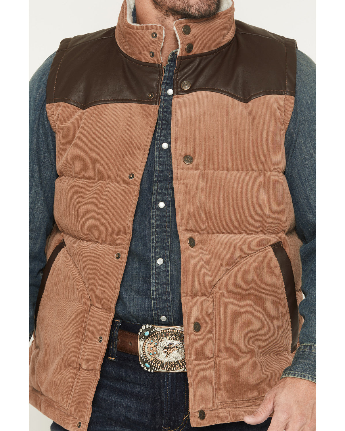 Men's Lonoke Corduroy Puffer Vest