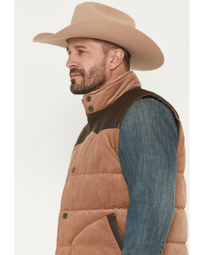 Men's Lonoke Corduroy Puffer Vest - Big