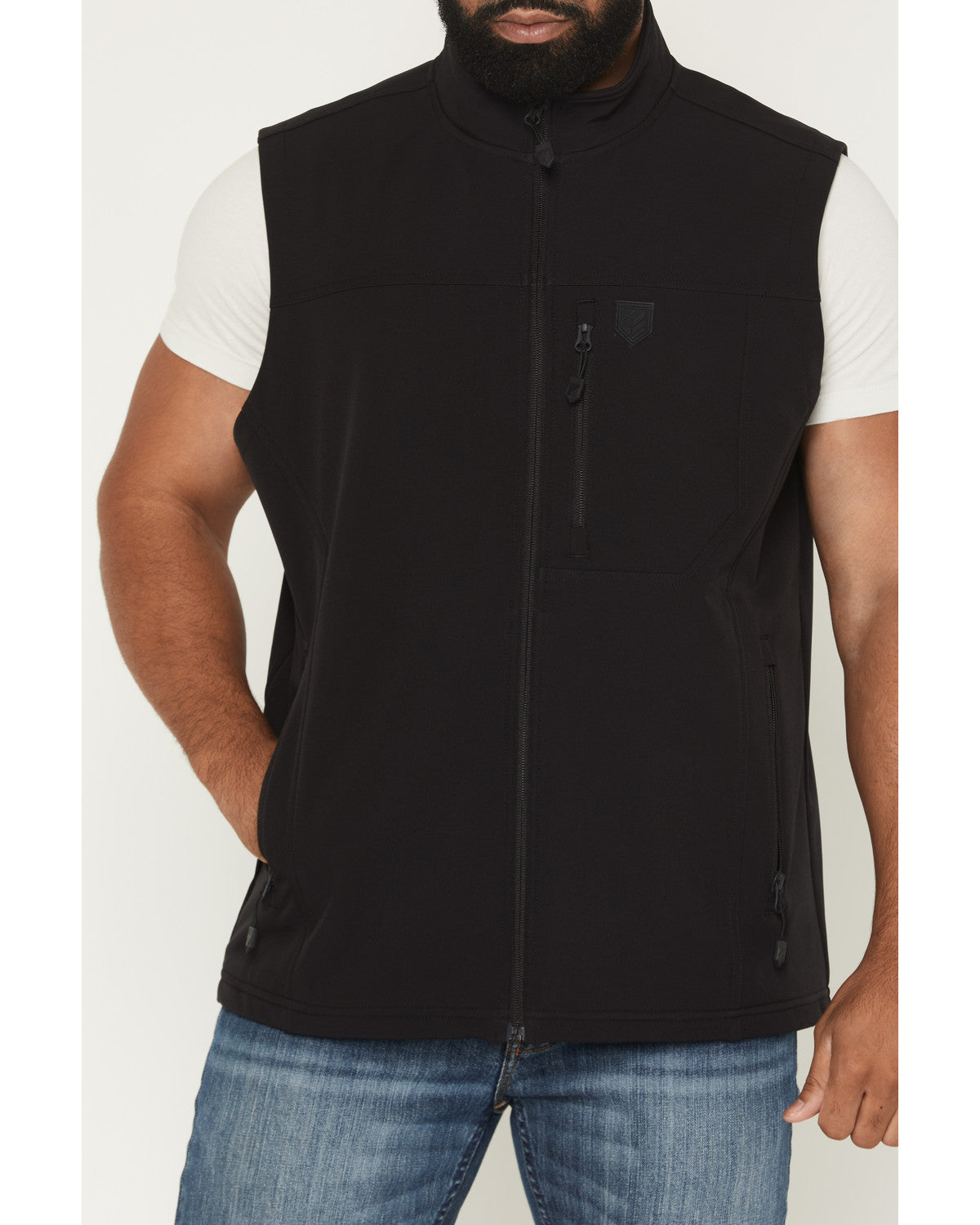 RANK 45® Men's Ralington Softshell Vest - Big