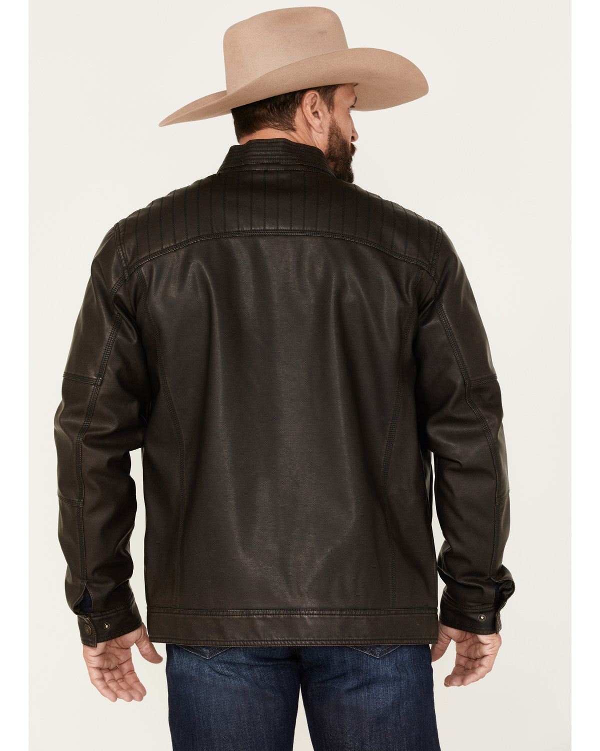 Men's Houston Distressed Moto Jacket - Big & Tall