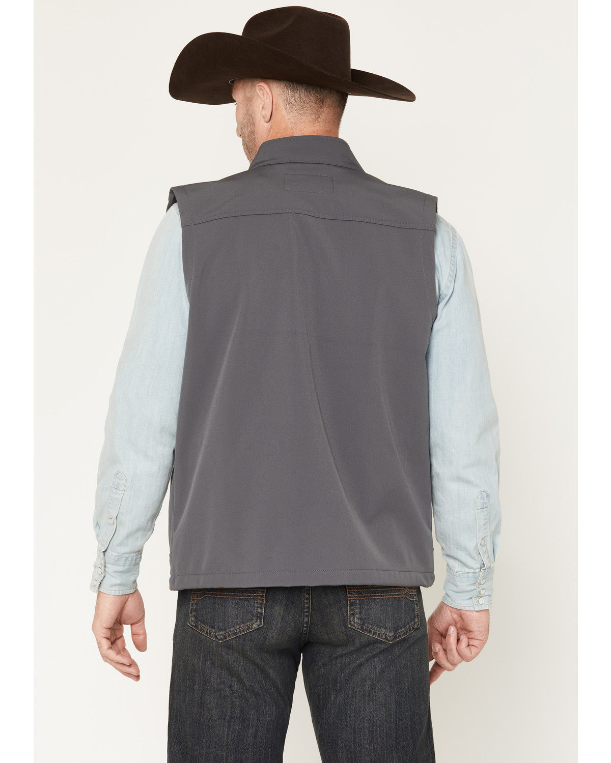 Men's Estacado Solid Concealed Carry Softshell Vest