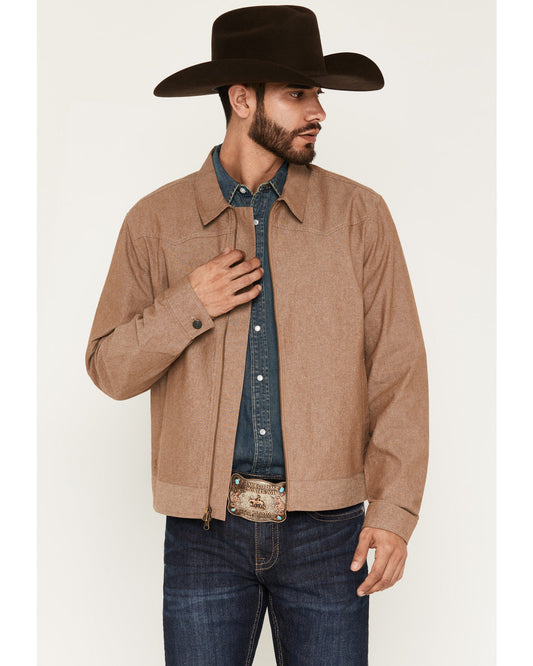 Men's Chambray Lightweight Bomber Jacket