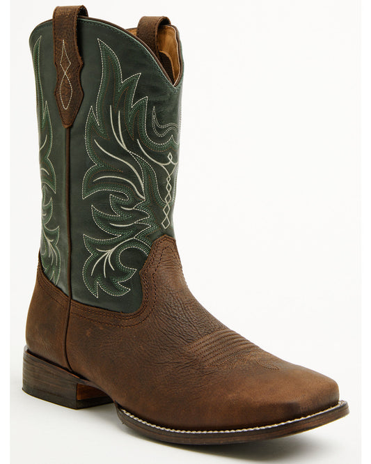 Cush Core® Men's Spartan Western Boots - Broad Square Toe