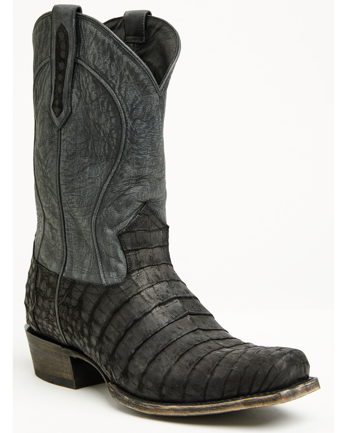 Black 1978® Men's The Mason Exotic Caiman Belly Western Boo
