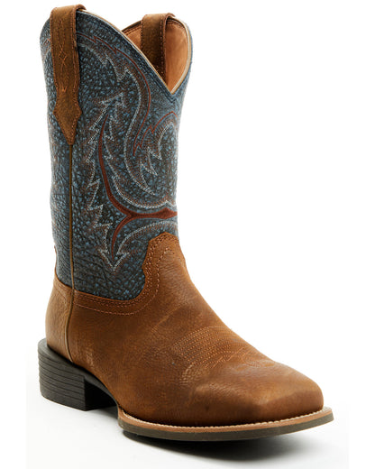 Men's Force Western Boots - Broad Square Toe