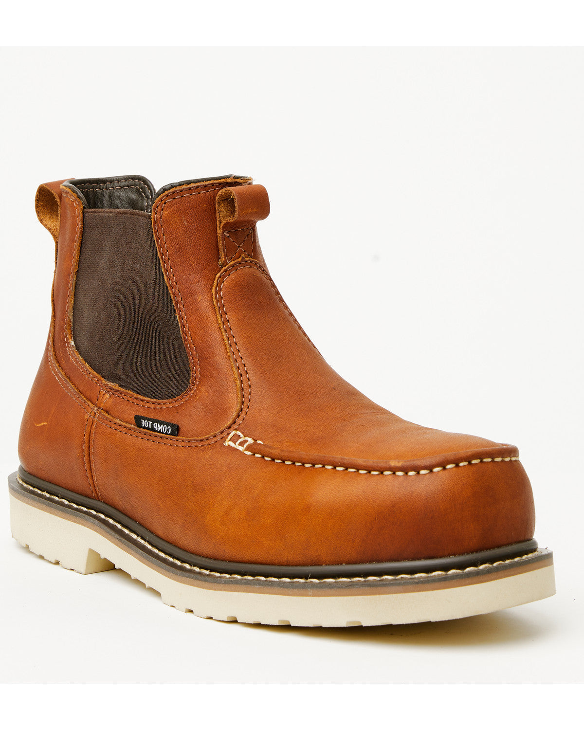 Men's Moc Chelsea Work Boots - Composite Toe