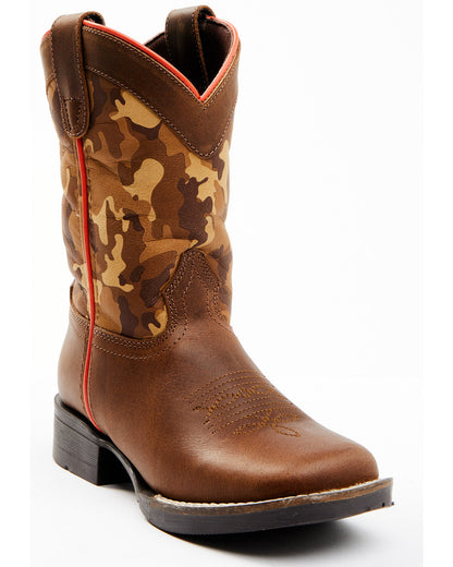 Boys' Camo Western Boots - Square Toe