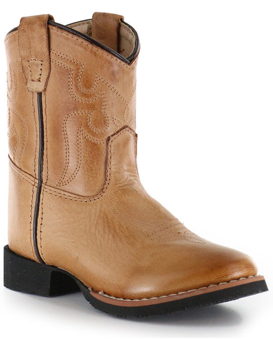 Toddler Boys' Showdown Western Boots - Round Toe
