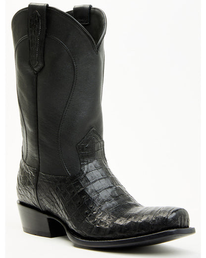Black 1978® Men's Mason Exotic Caiman Belly Western Boots -