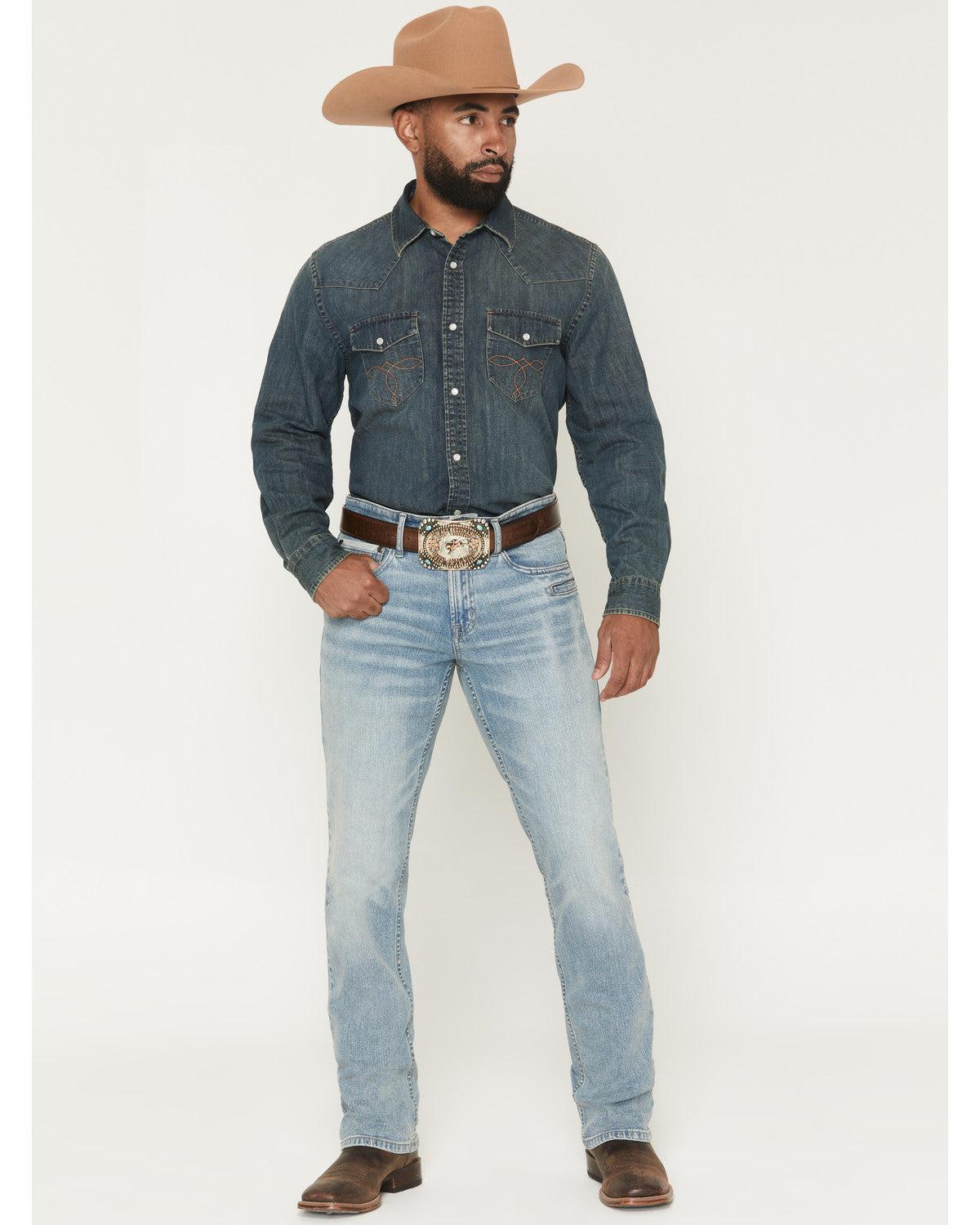 Men's Bronson Wash Jackson Slim Straight Stretch Concealed