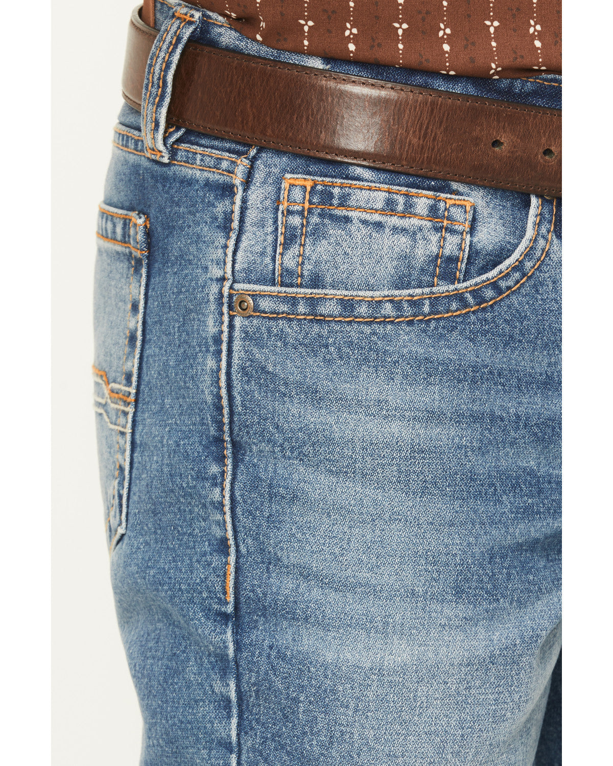 Men's Condor Wash Jackson Slim Straight Rigid Denim Jeans