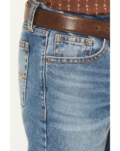 Men's Condor Wash Jackson Slim Straight Rigid Denim Jeans