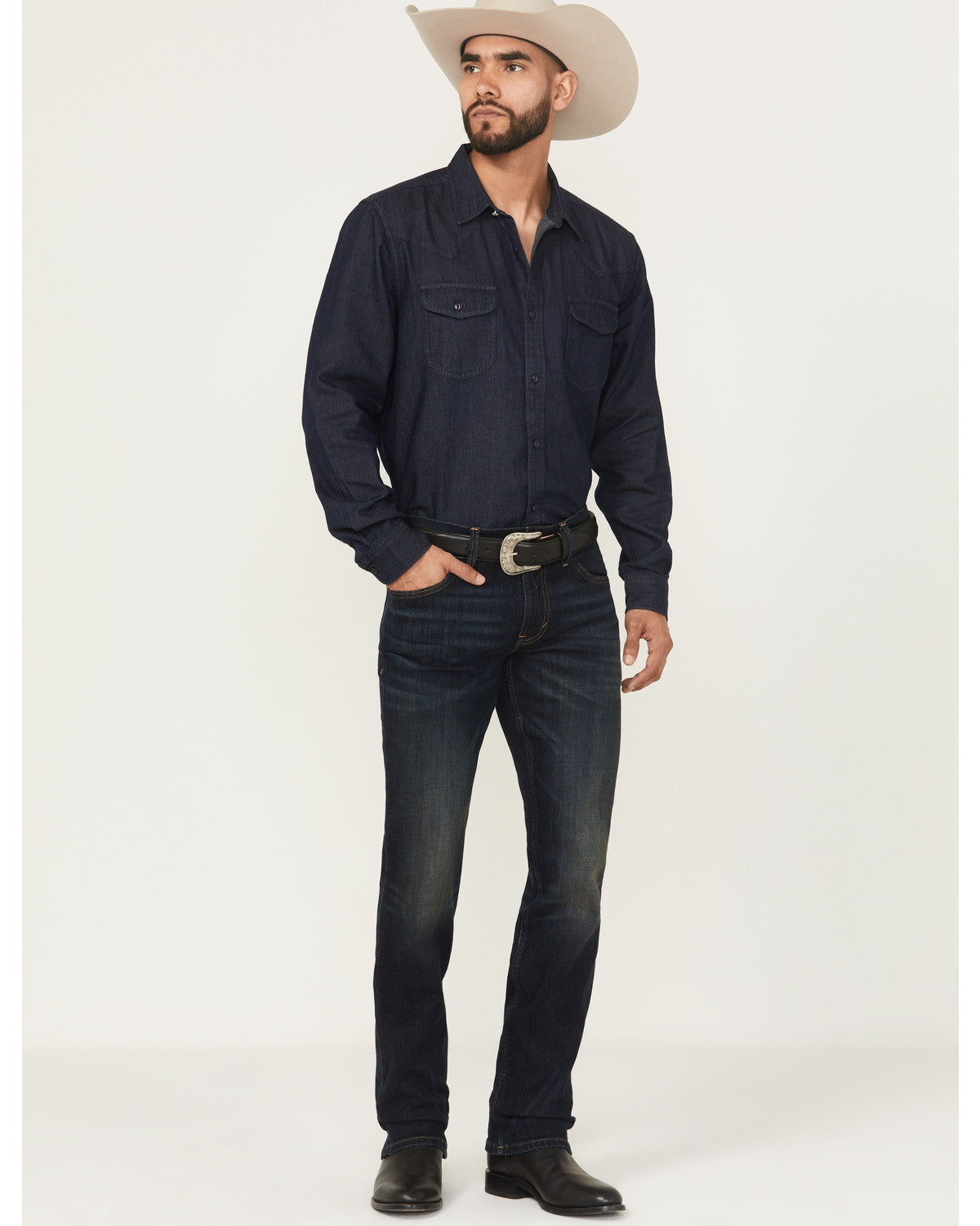 Black 1978® Men's Jericho Wash Tyler Slim Straight Stretch