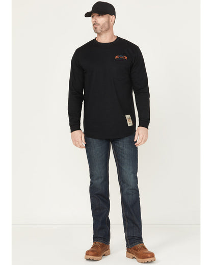 Men's FR Canter Dark Wash Straight Denim Jeans - Big