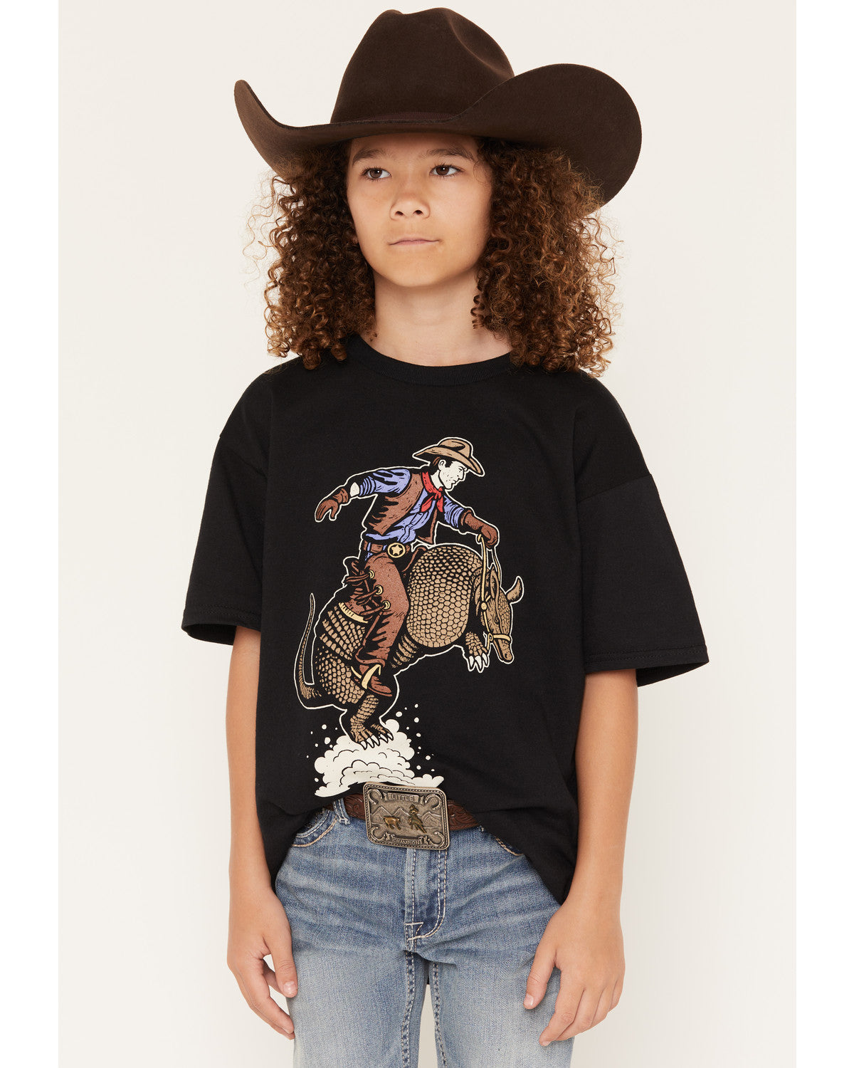 Boys' Armadillo Rider Short Sleeve Graphic T-Shirt