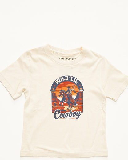 Toddler Boys' Wild Lil Cowboy Short Sleeve Graphic T-Shirt