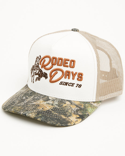 Men's Rodeo Days Camo Ball Cap