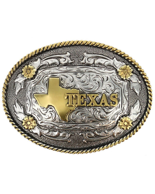 Men's Oval Texas Belt Buckle