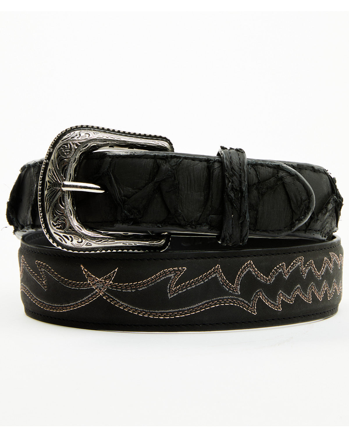 Men's Exotic Pirarucu Billet Belt