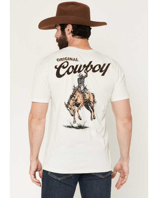 Men's Original Cowboy Short Sleeve Graphic T-Shirt