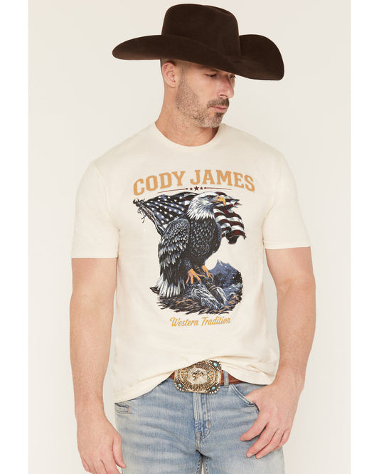 Men's Eaglestands Patriotic Short Sleeve Graphic T-Shirt